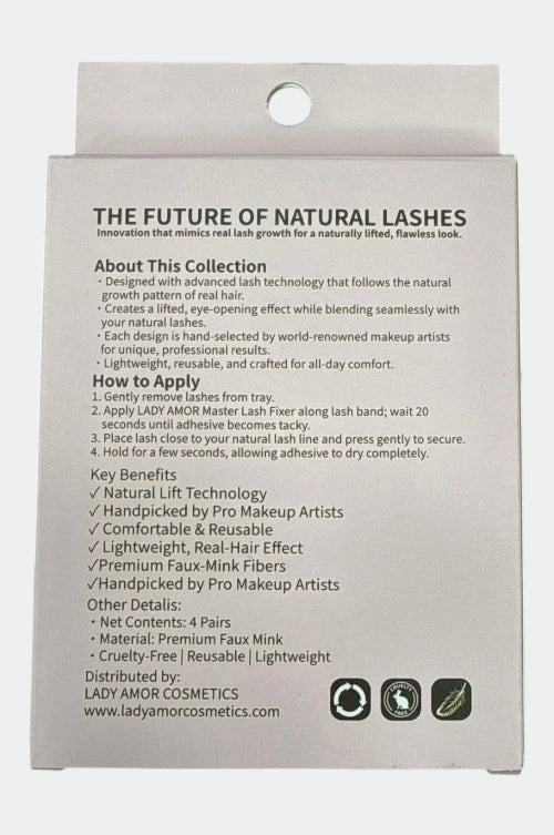 Lady Amor Premium 3D False Eyelashes #3