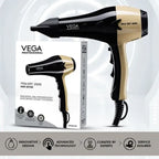 VEGA Pro Dry 2000 Gold Hair Dryer