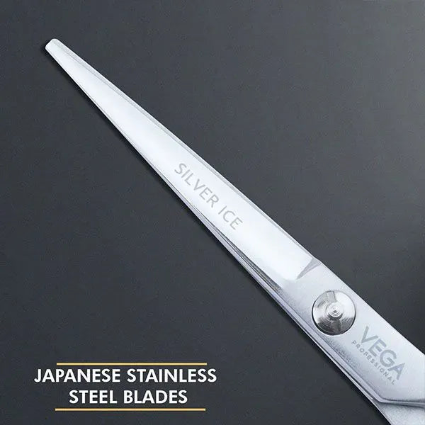 VEGA Silver Ice Matte Scissor 6 Inch
