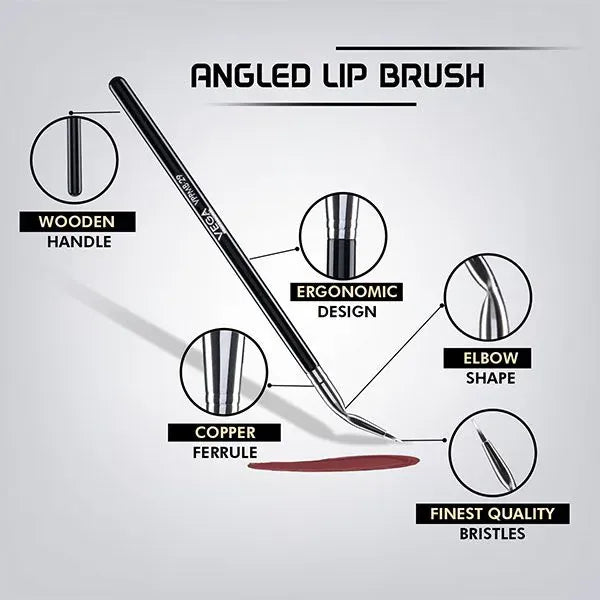 Angled Lip Brush
