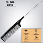 VEGA Wide Tooth Pin Tail Comb