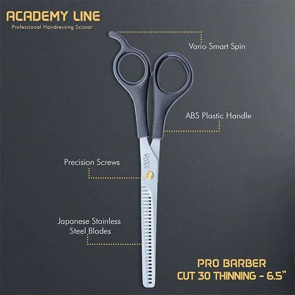 VEGA Pro Barber Cut 30 Thinning Scissor