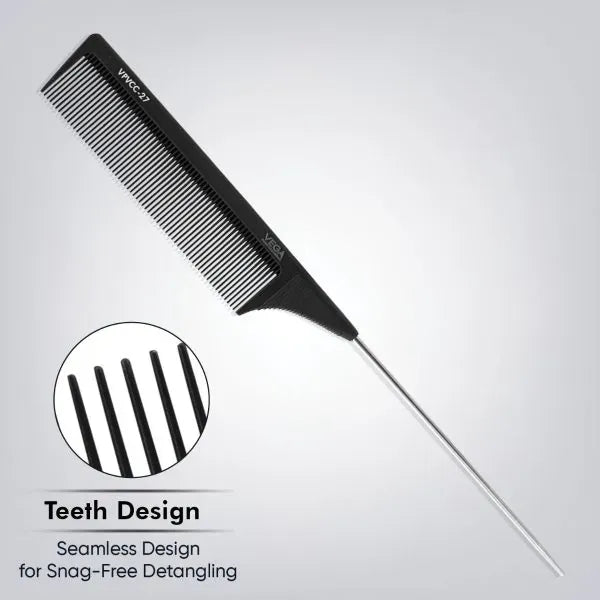 VEGA Pin Tail Fine Tooth Comb