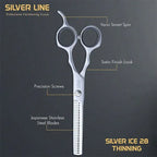 VEGA Silver Ice Matte 28 Thinning Scissor