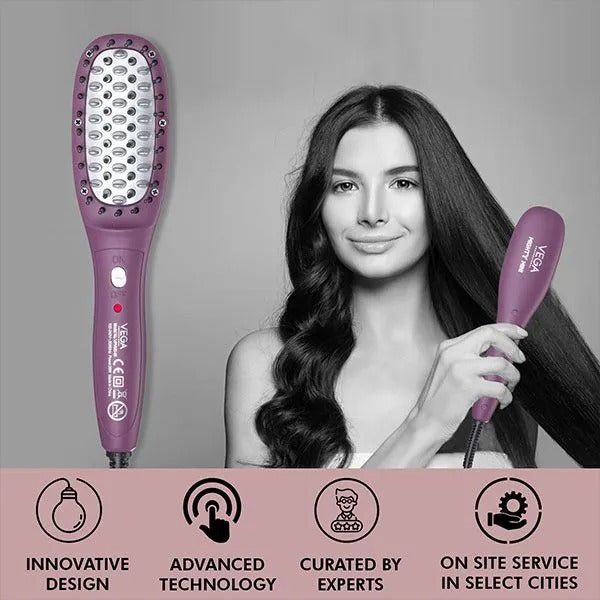 VEGA Mighty Mini Straightening Brush