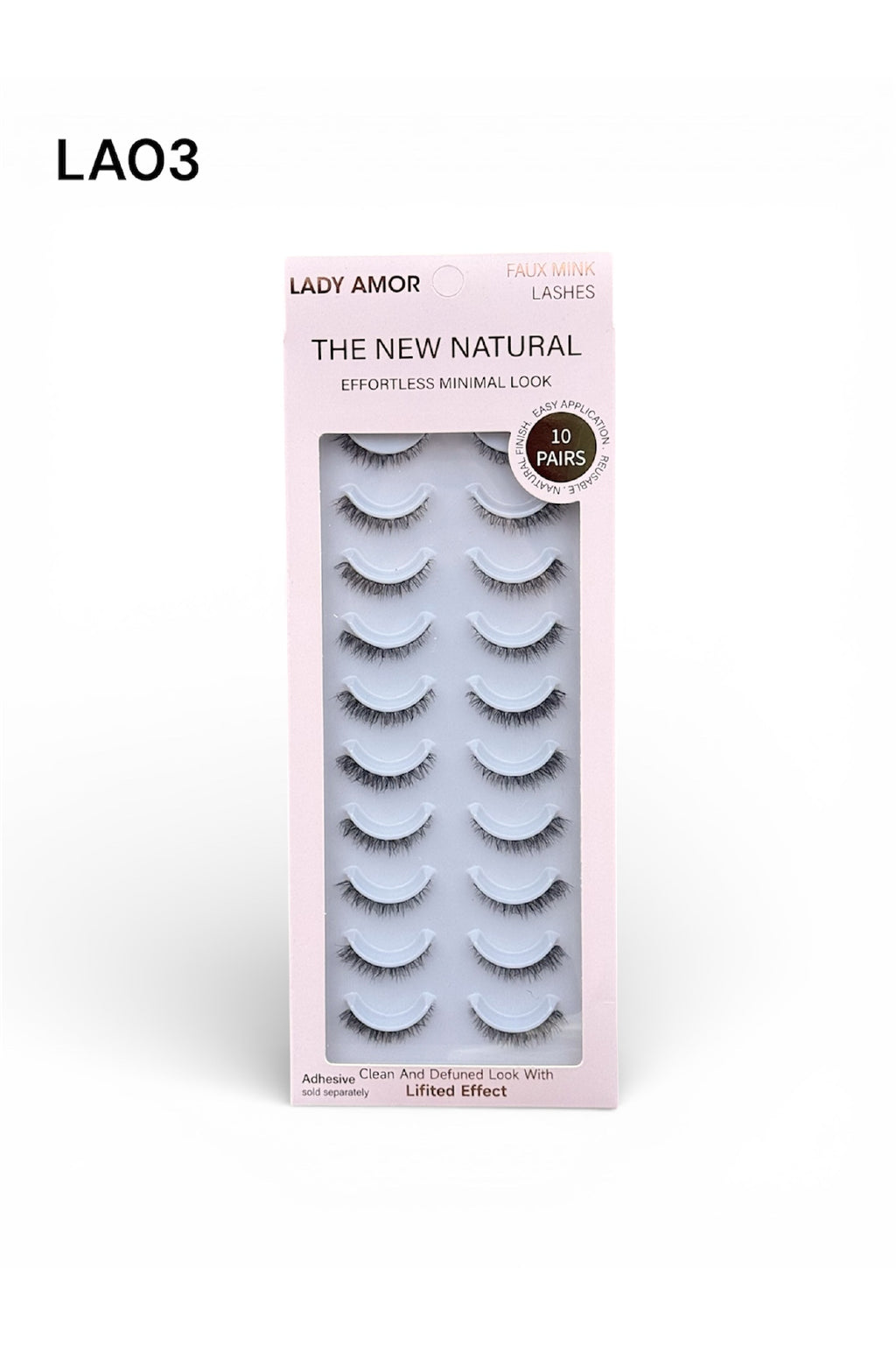 Lady Amor Premium 3D False Eyelashes LA 03