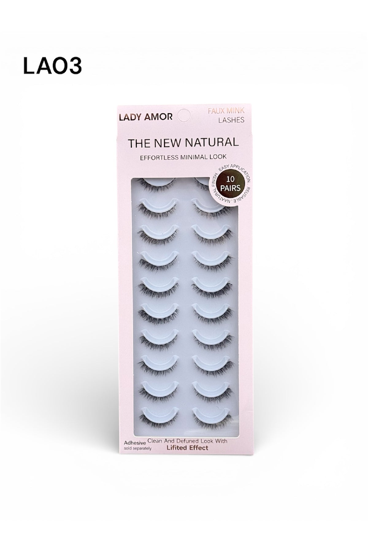 Lady Amor Premium 3D False Eyelashes LA 03