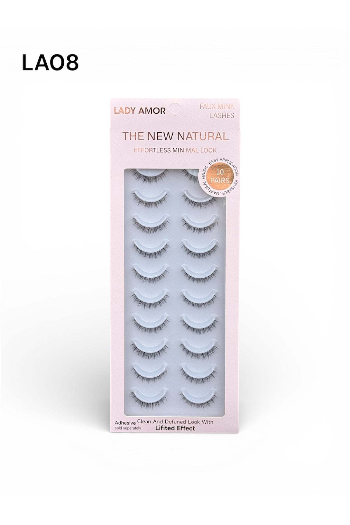 Lady Amor Premium 3D False Eyelashes LA 08