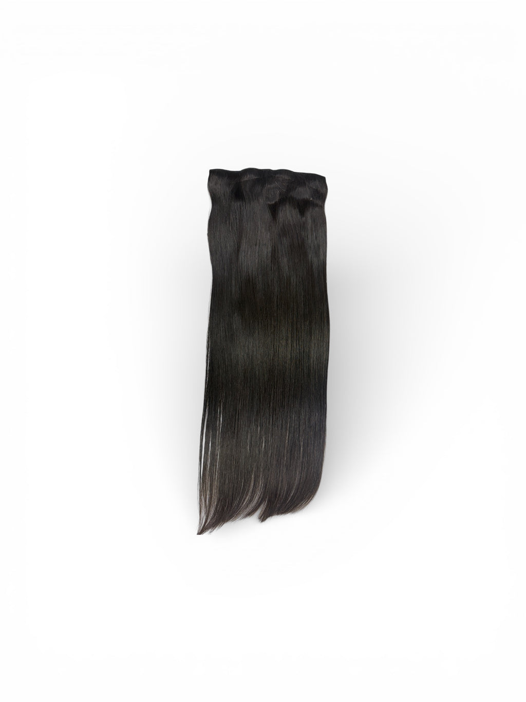 5 Clip-In Human Hair Extension Natural Brown