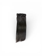 5 Clip-In Human Hair Extension Natural Brown
