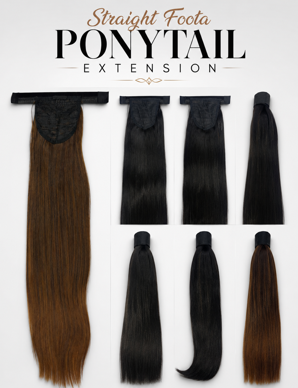 Foots Ponytail Extension