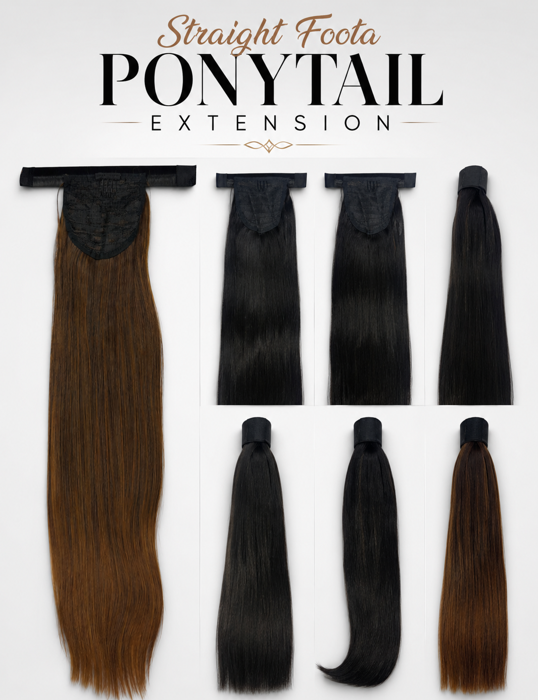 Foots Ponytail Extension