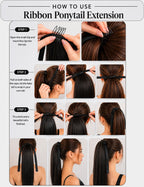 Ribbon Ponytail Extension