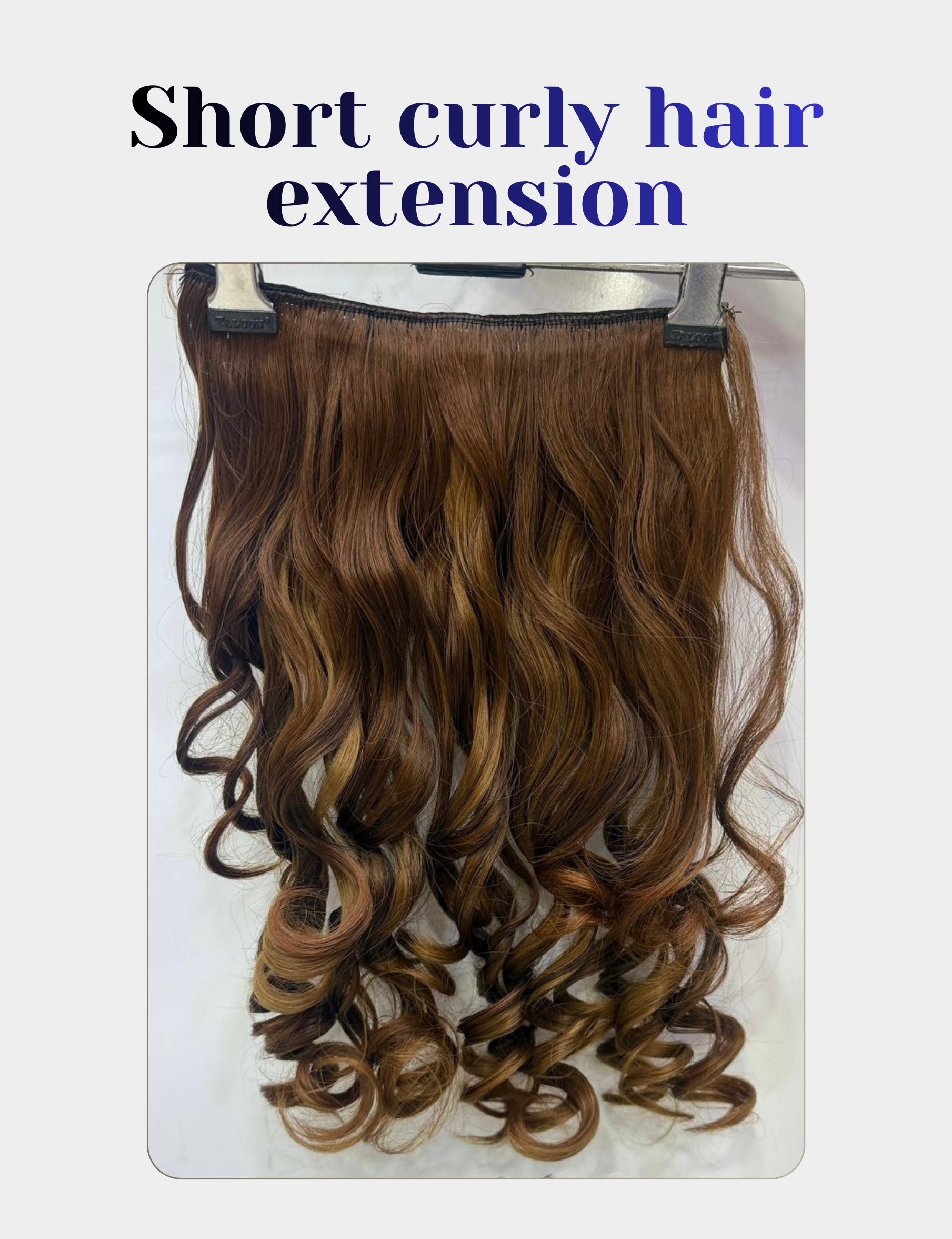 Short Curly Hair Extension