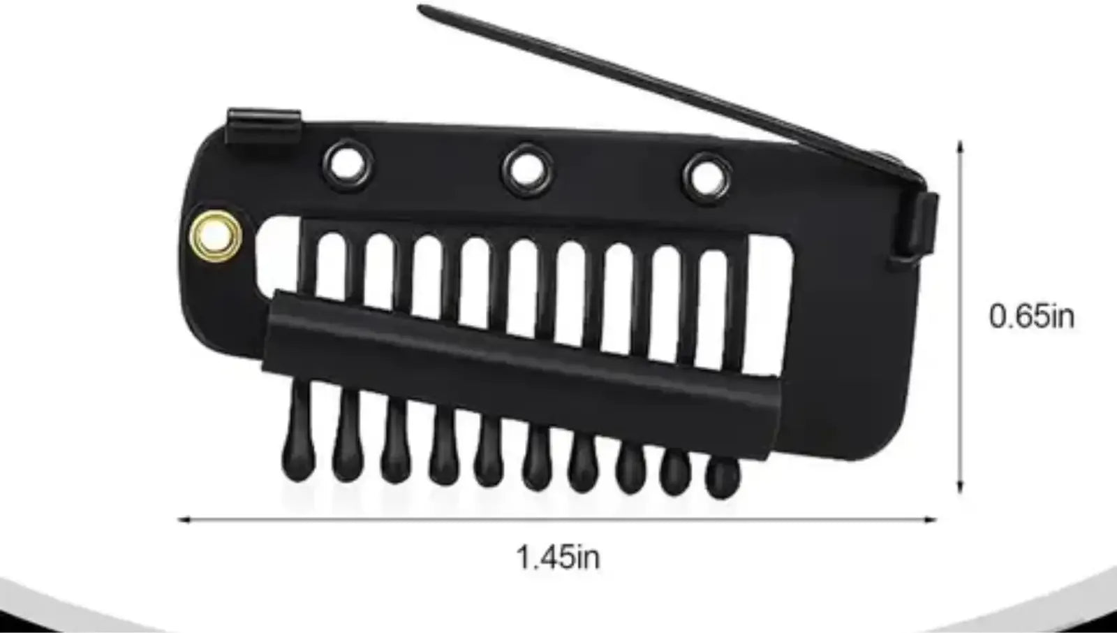 Tic Tac Clip With Safety Pins 50pc