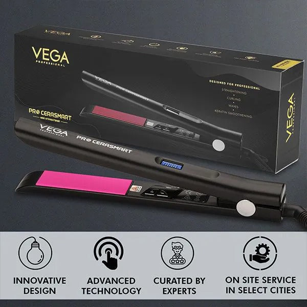 VEGA Pro Cera Smart Straightener
