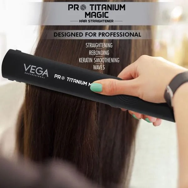 VEGA Pro Titanium Magic Straightener