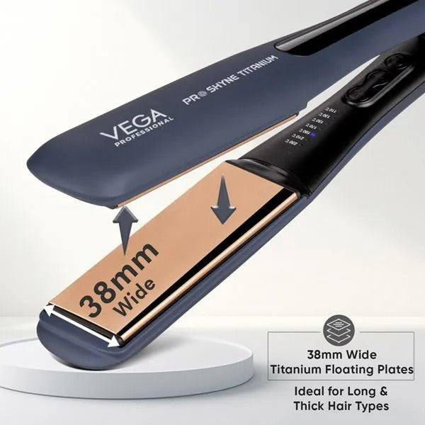 VEGA Pro Shyne Titanium Straightener