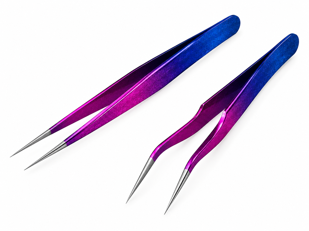 Lash Tweezers 2 Pcs