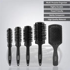 Carbon Dry Hair Brush Kit