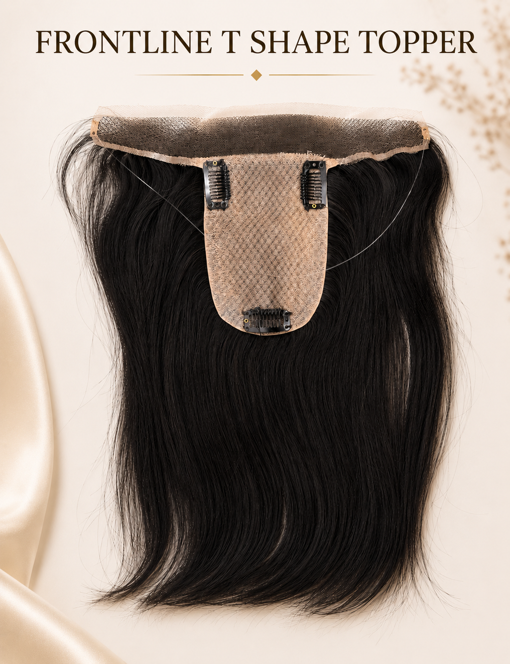 Frontlace Mirage Hair Topper T-Shape