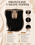 Frontlace Mirage Hair Topper T-Shape