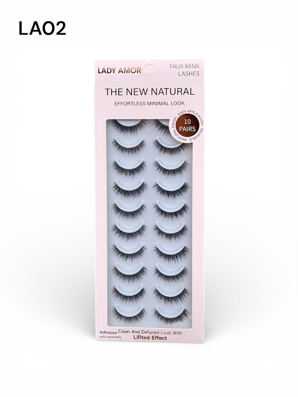 Lady Amor Premium 3D False Eyelashes LA 02