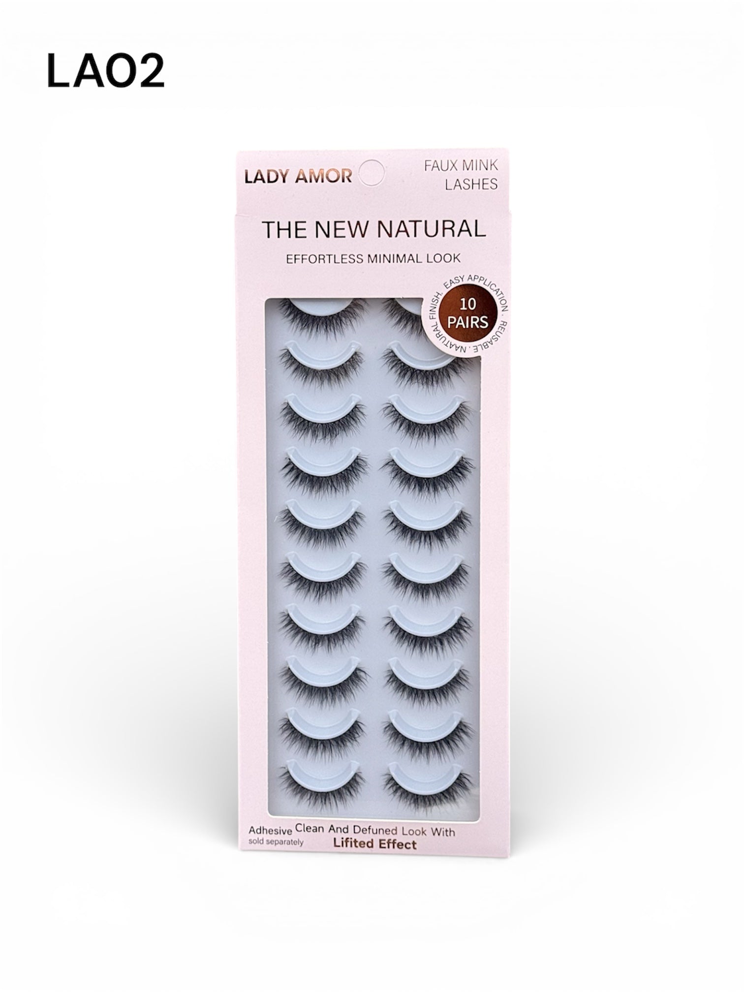 Lady Amor Premium 3D False Eyelashes LA 02