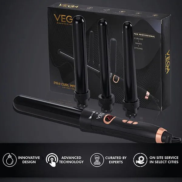 VEGA Pro Curl Master Multi Tong (4 Barrels)