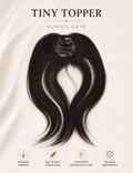 Tiny Topper Human Hair
