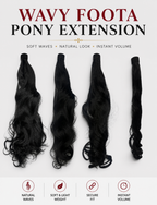 Wavy Foots Ponytail Extension